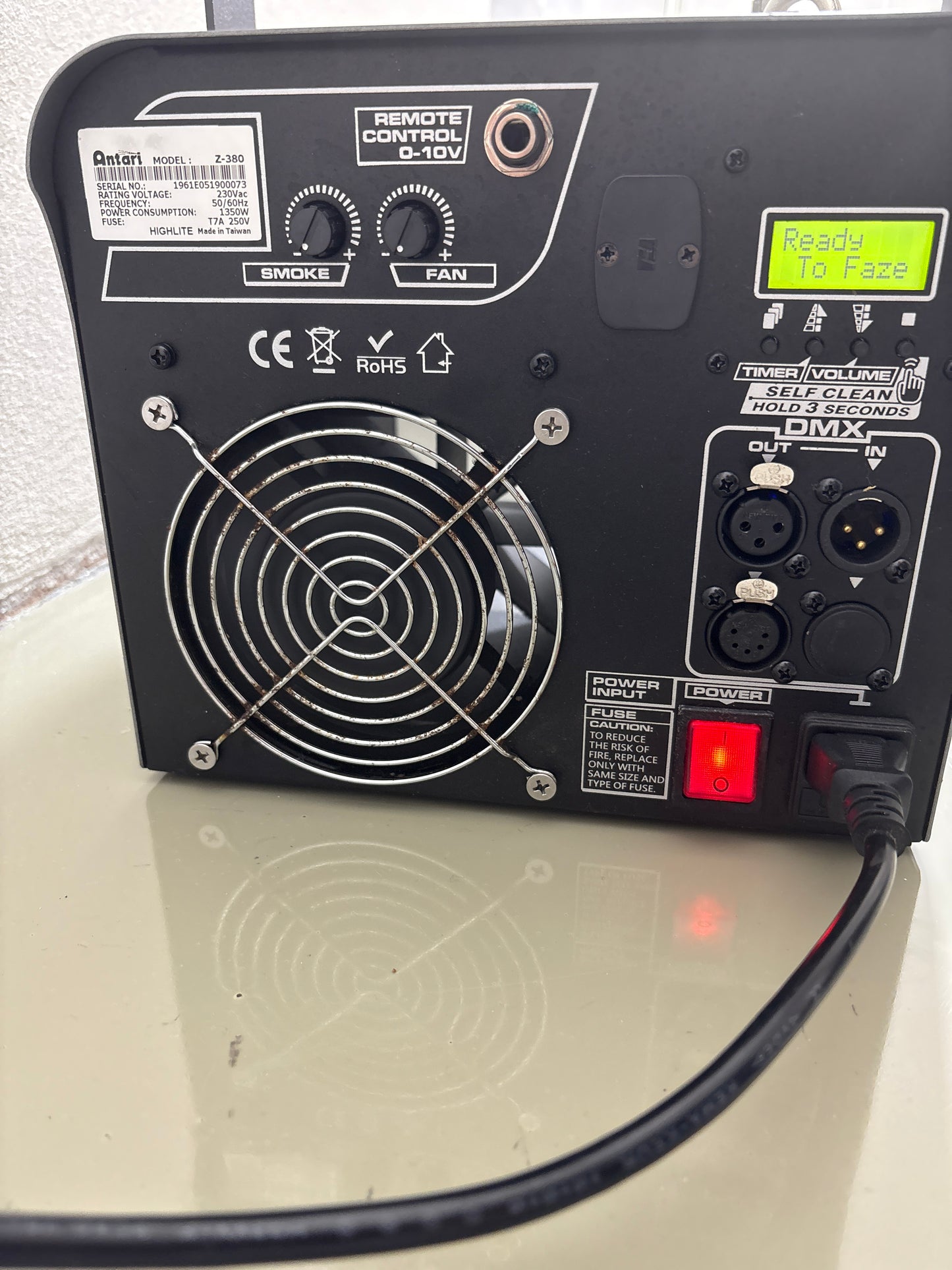 Antari Z-380 Fazer – Professionelle Nebel- & Haze-Maschine (DMX)