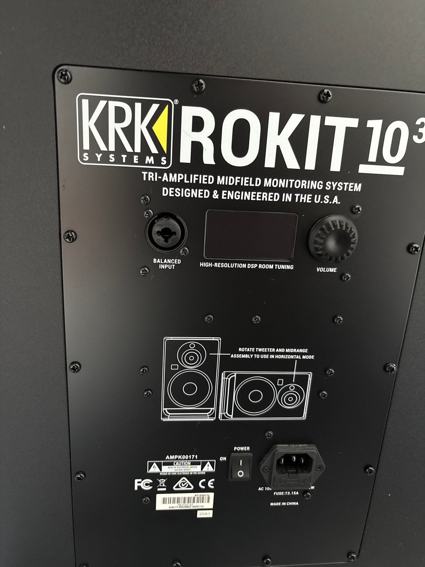 KRK Rokit 10-3 G3 – 10″ 3-Wege Studiomonitor (Paar)
