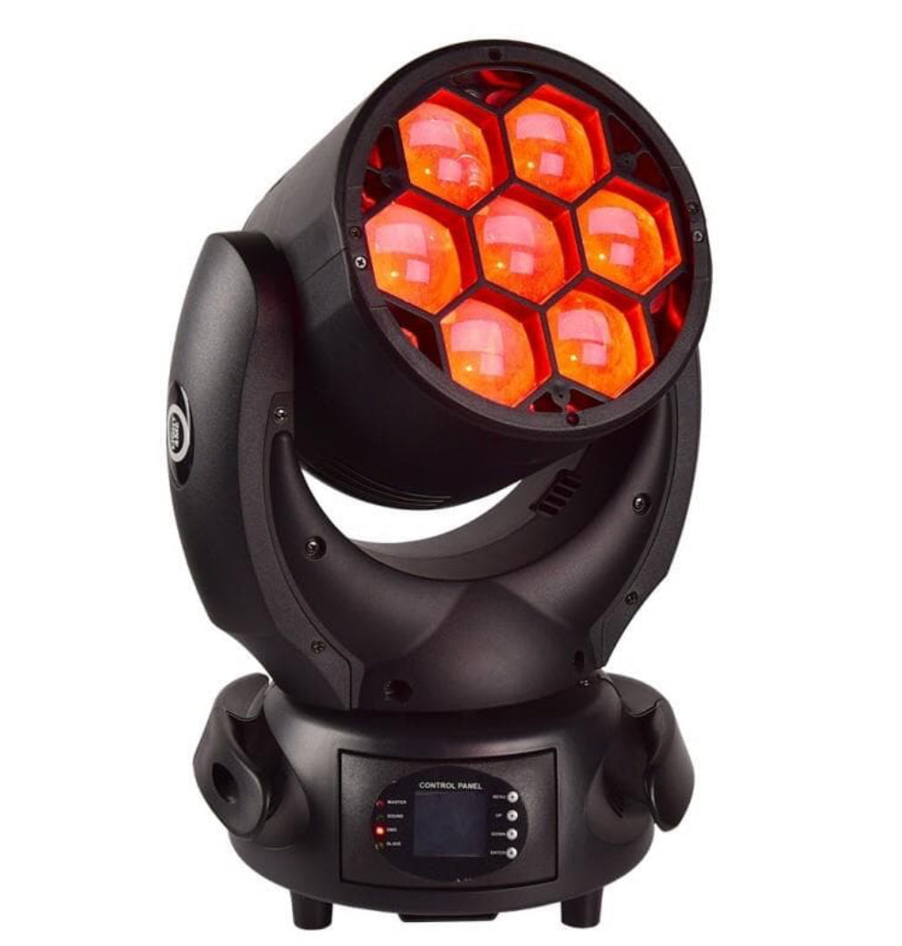 LIGHT4ME ROBO ZOOM WASH 740 LED RGBW 7x40W