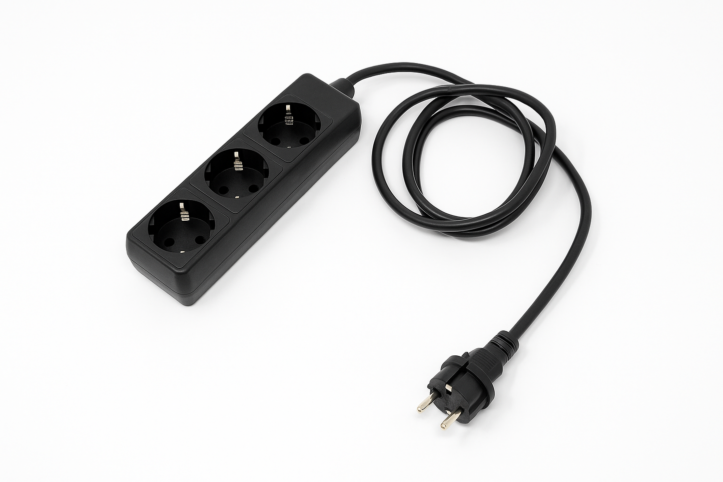 3-fach Schuko-Steckdosenleiste – 1,5 m Kabel