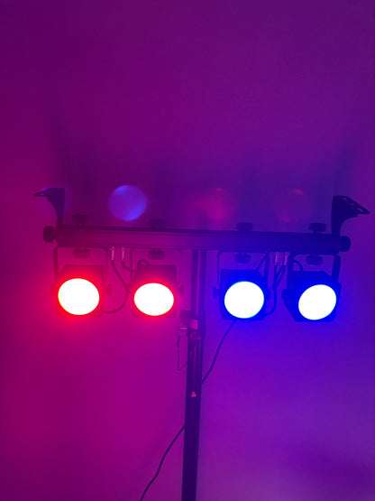 Eurolite KLS-50 Compact Light Set – 4-fach LED-Bar (optional mit Stativ)