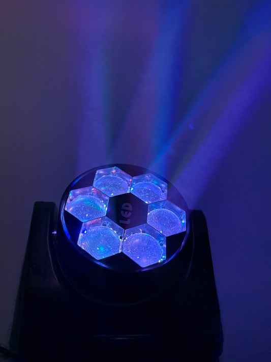 FLASH Big-Eye Kaleidoscope – LED Moving Head 6×15 W OSRAM RGBW 4in1