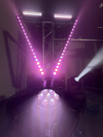 Party Set – Clubfeeling: Licht, Nebel & Sound (mit Szenensteuerung)