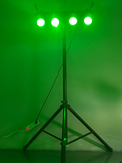 Eurolite KLS-50 Compact Light Set – 4-fach LED-Bar (optional mit Stativ)