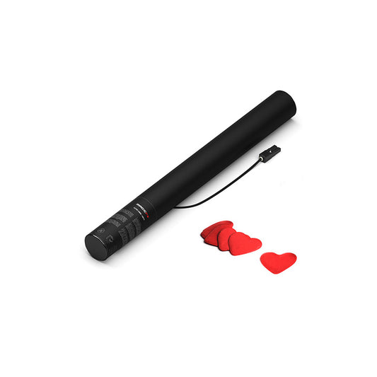 ELECTRIC CONFETTI SHOT 50 CM - HEARTS