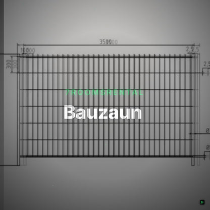 Bauzaun – Absperrung für Events, Baustellen & Sicherheit – Clean Showcase