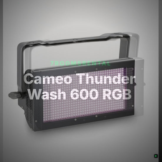 Cameo Thunder Wash 600 RGB – LED Washlight – Clean Showcase