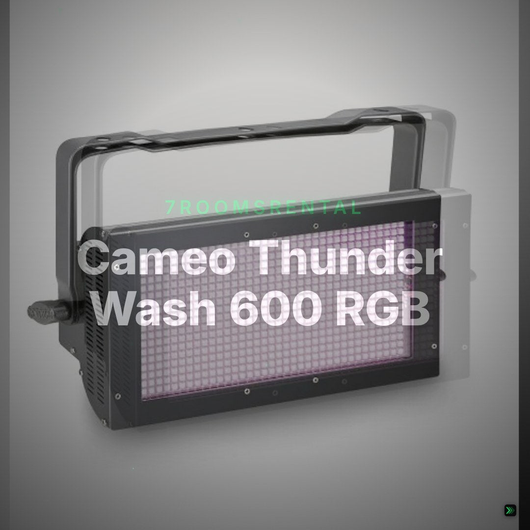 Cameo Thunder Wash 600 RGB – LED Washlight – Clean Showcase